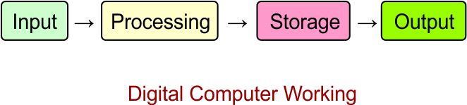 Digital Computer Working