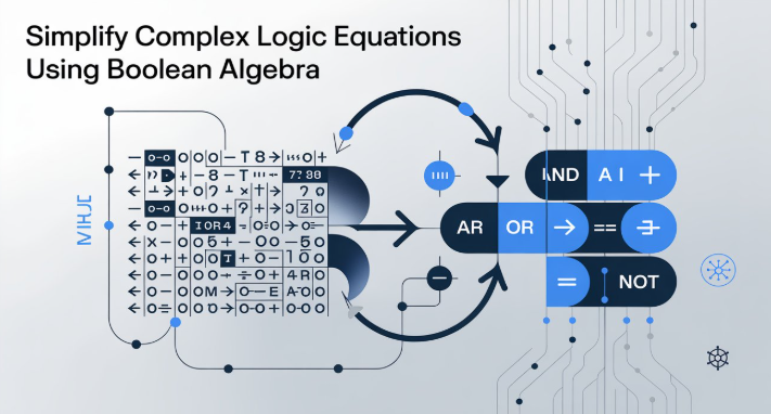 Simplify Complex Logic Equations Using Boolean Algebra