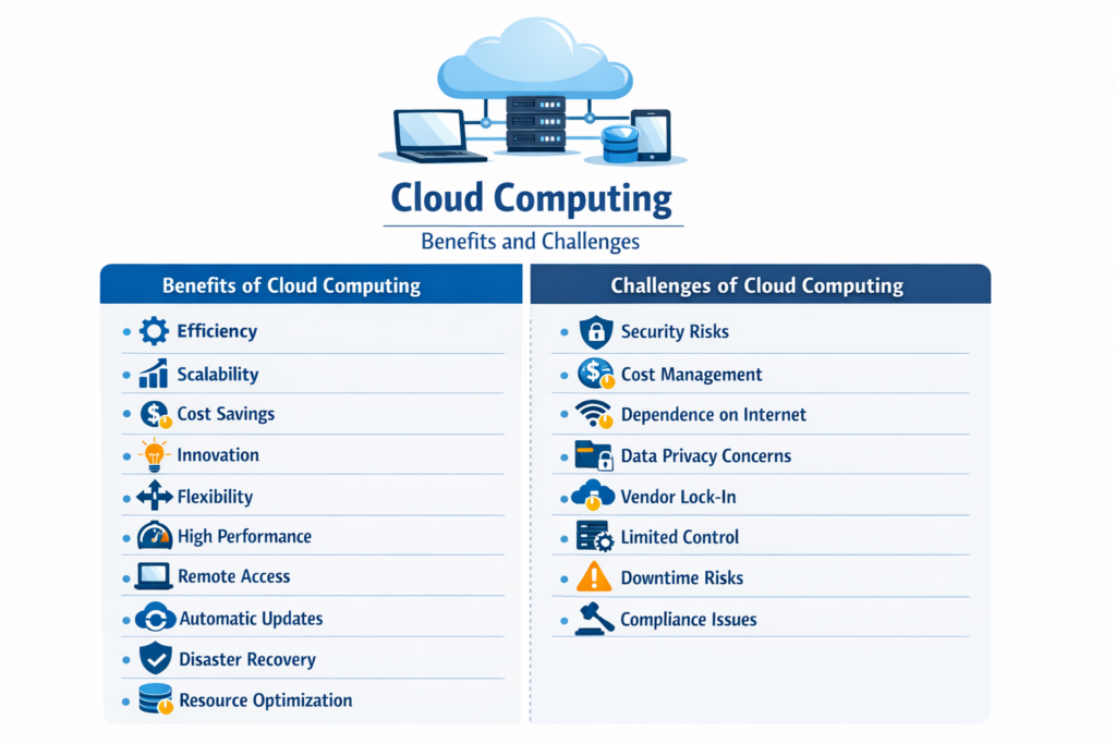 Advantages and Disadvantages for Modern IT in Cloud Computing