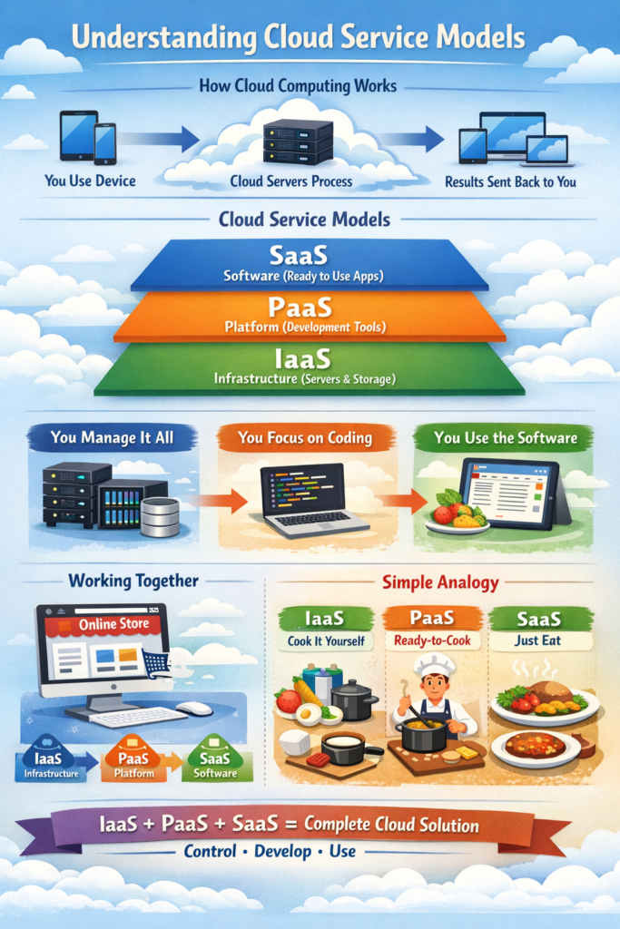 How Cloud Service Models Work in Simple Terms