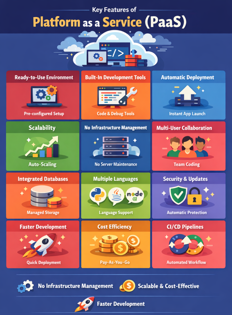 Key Features of Platform as a Service (PaaS)
