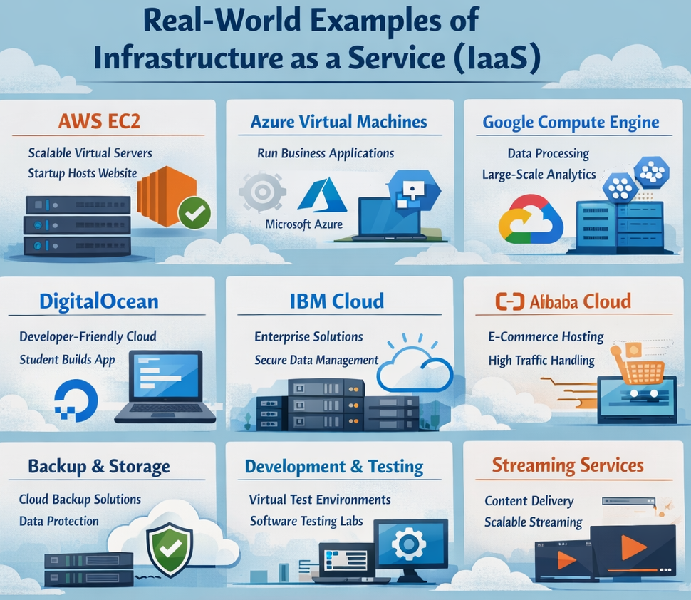 Real World Examples of Infrastructure as a Service (IaaS) Services