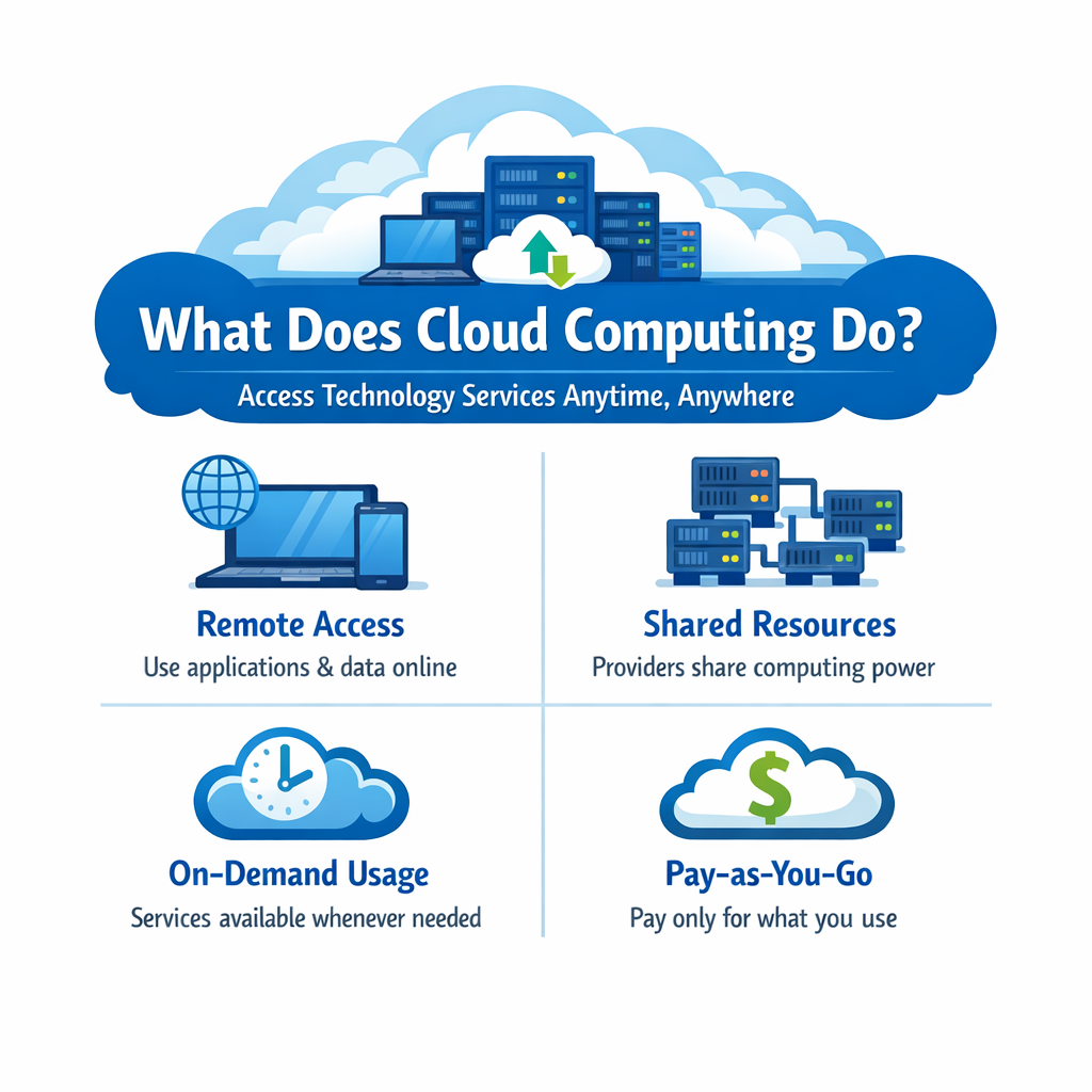 What Does Cloud Computing Do