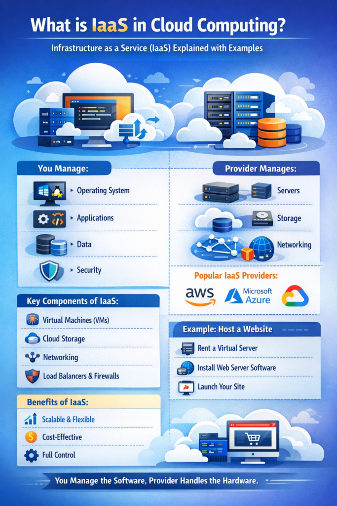 What Is IaaS in Cloud Computing Explained with Examples