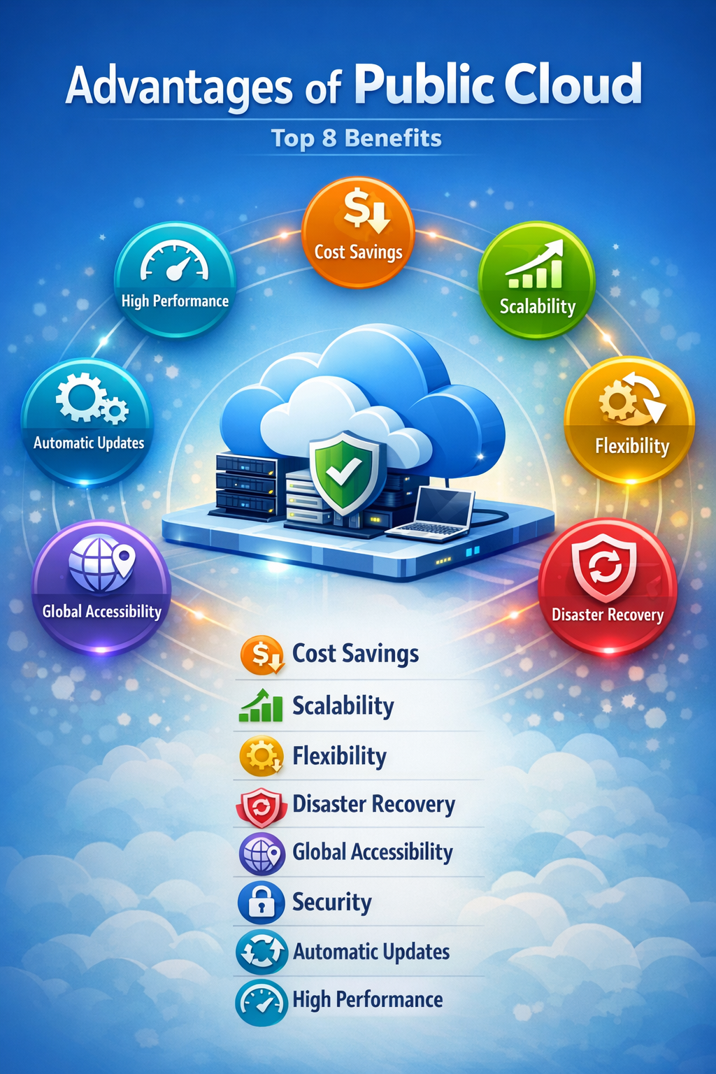 Advantages of Public Cloud [Top 8]