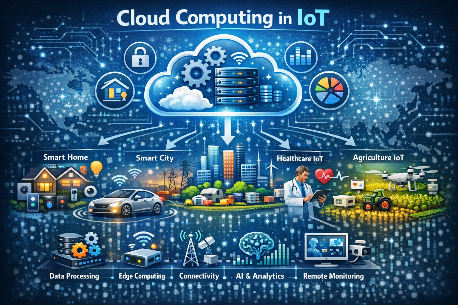 Cloud Computing in IoT