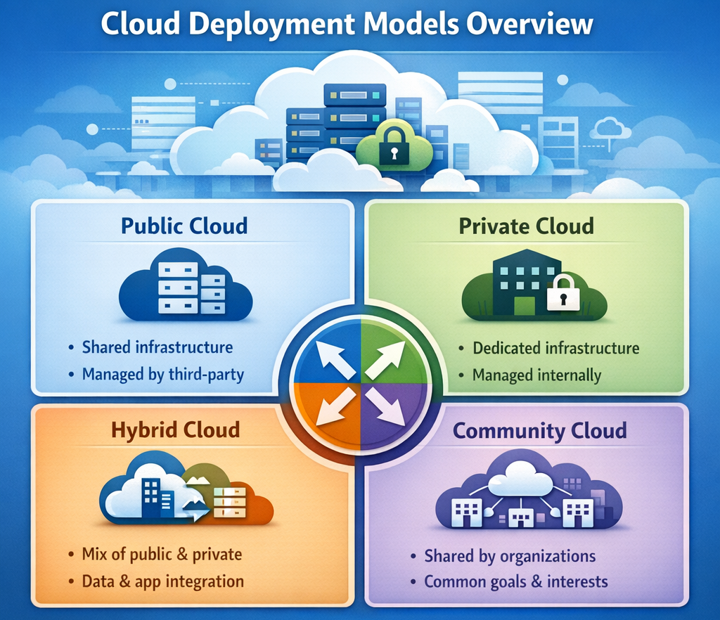 Cloud deployment models overview