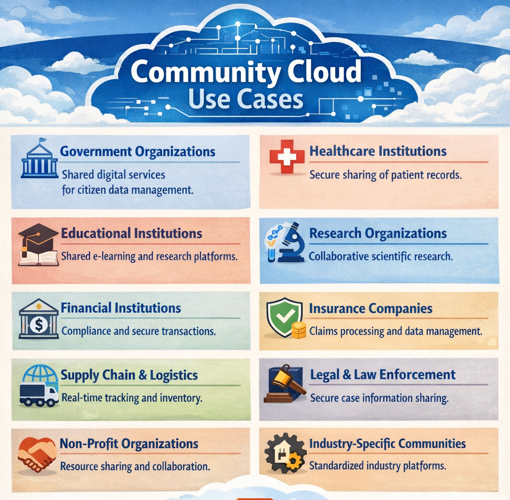 Community cloud use cases