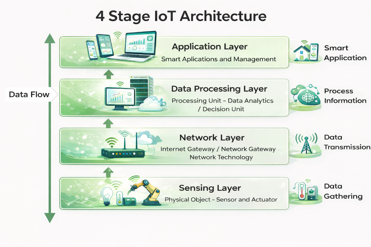 Four-layer IoT architecture diagram (1)