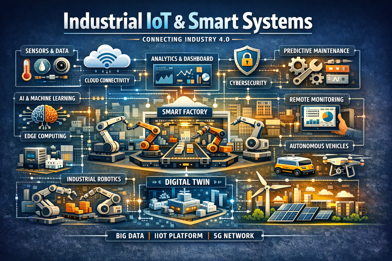 Industrial IoT (IIoT) and Smart Systems