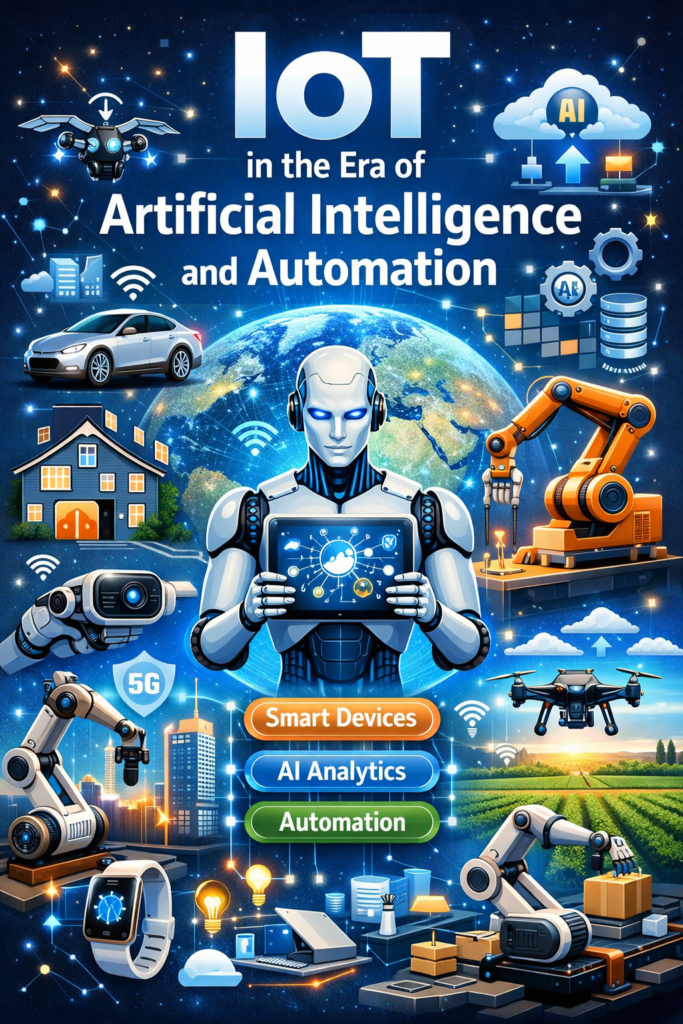 IoT, AI, and automation connections