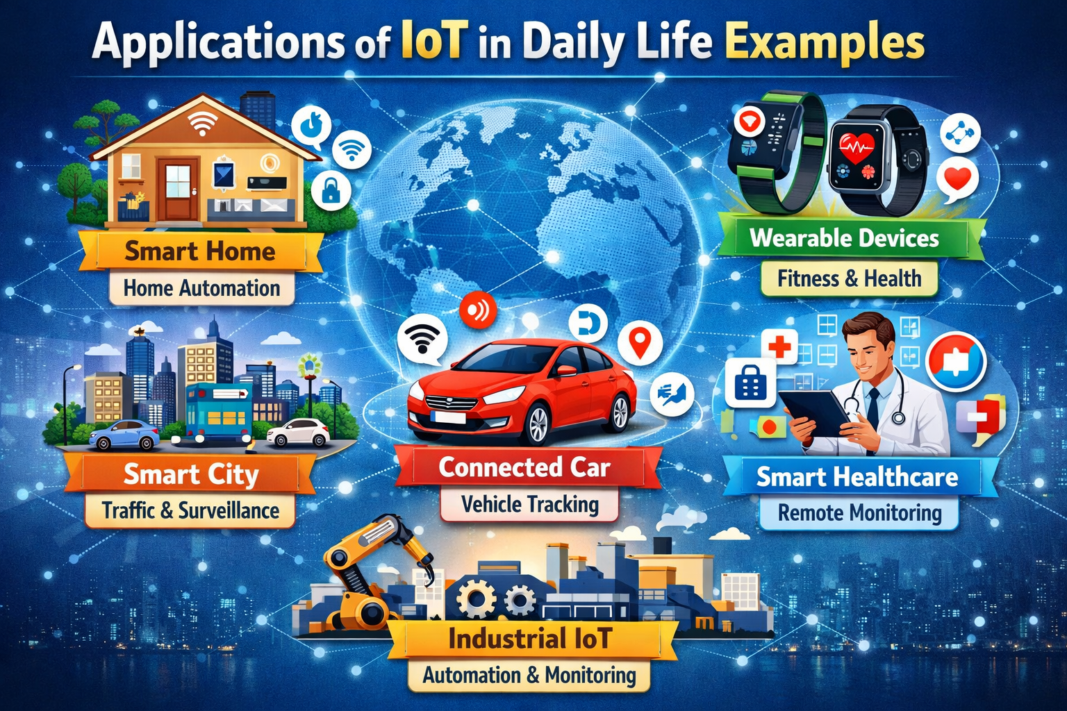 IoT applications in everyday life