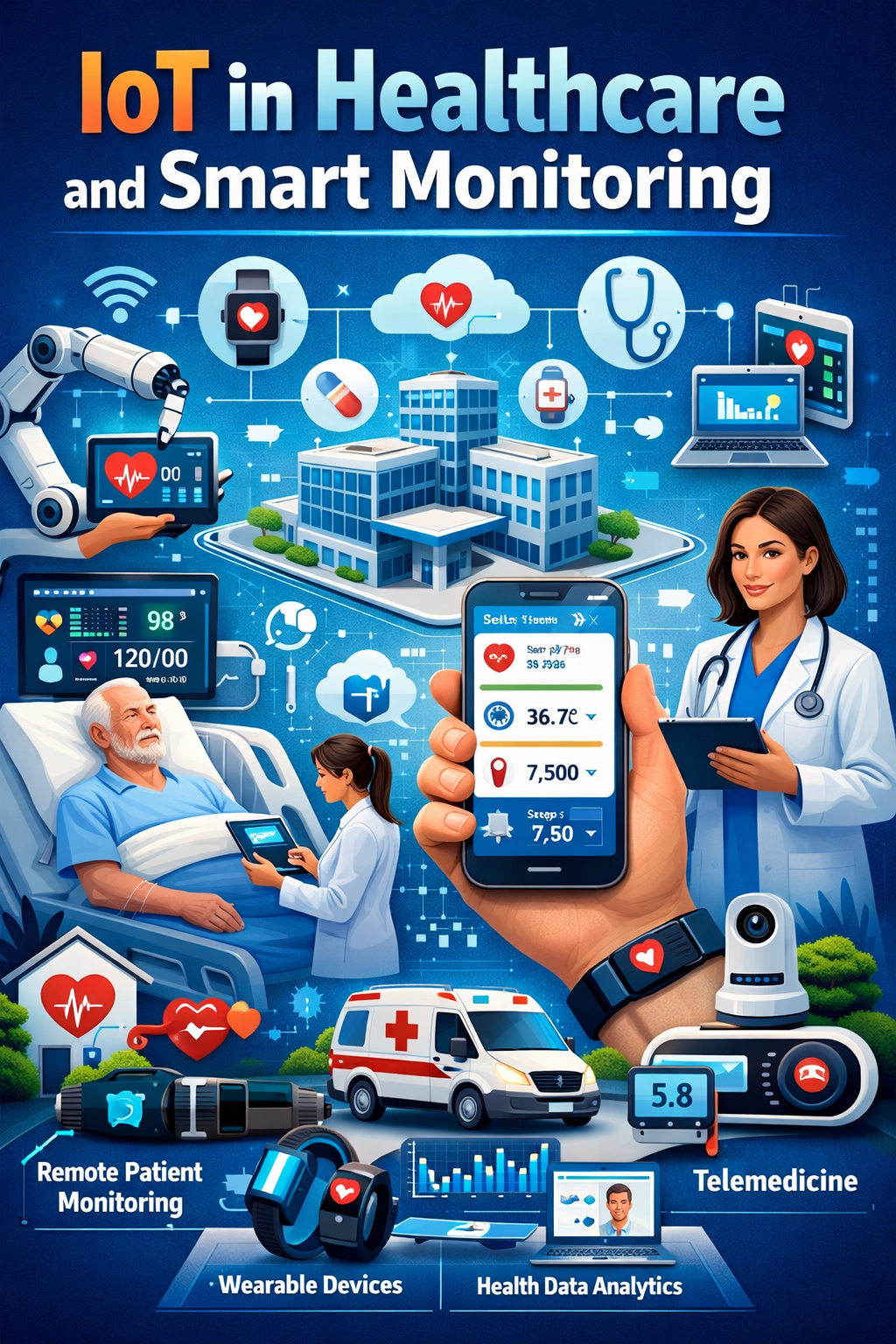 IoT healthcare and smart monitoring