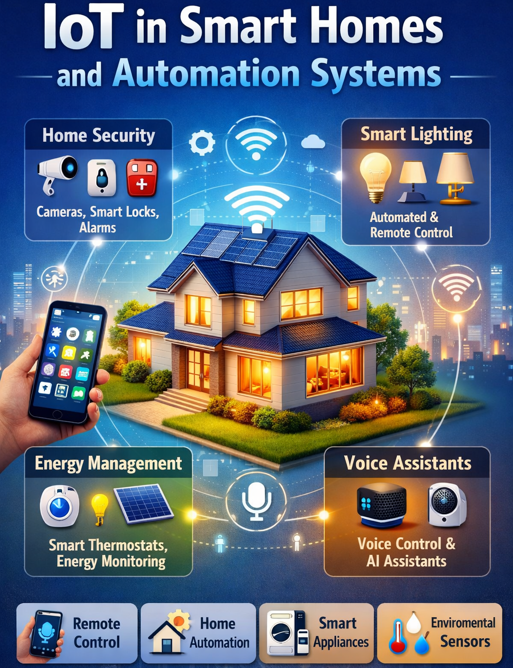 IoT in smart homes and automation