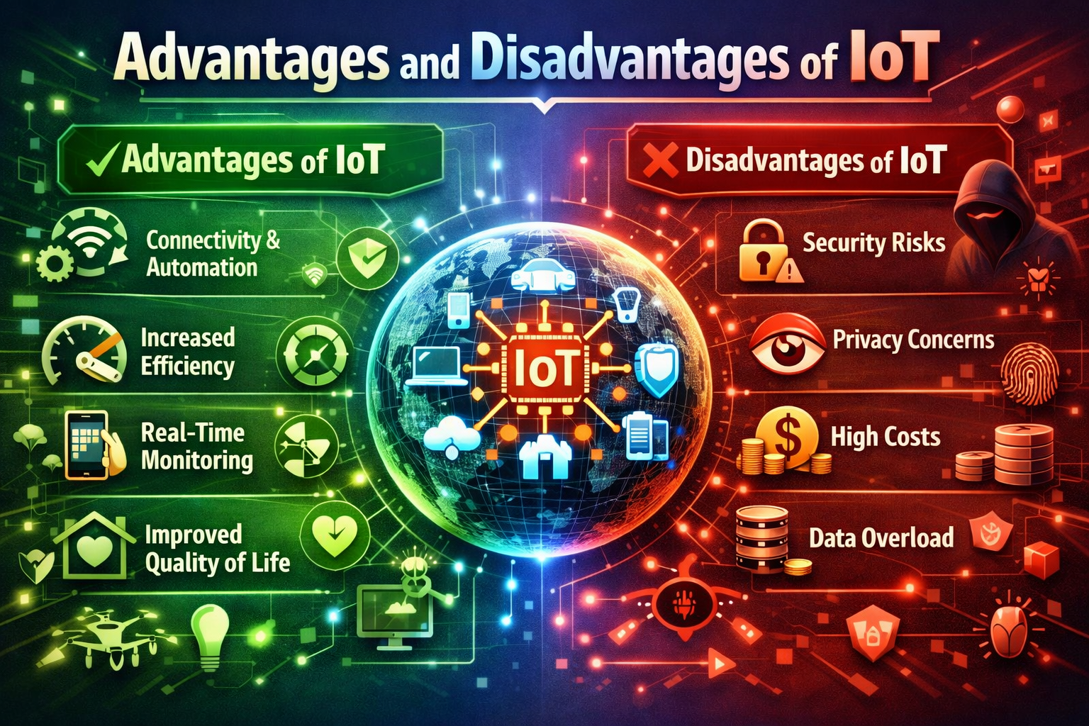 IoT_ advantages versus disadvantages