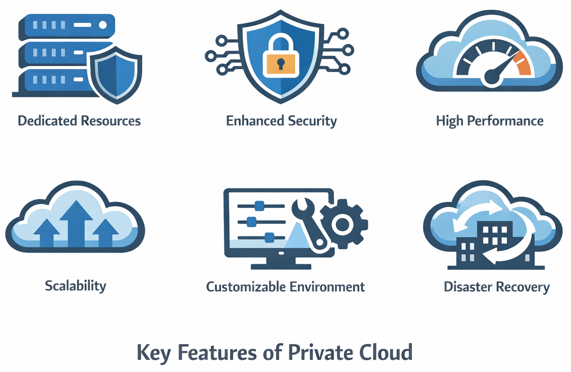 Key Features of Private Cloud