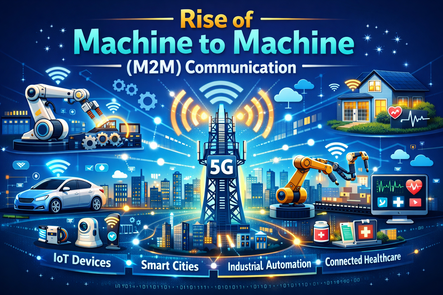 M2M communication and smart technologies