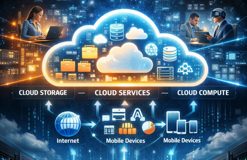 Role of Data Centers in Cloud Computing