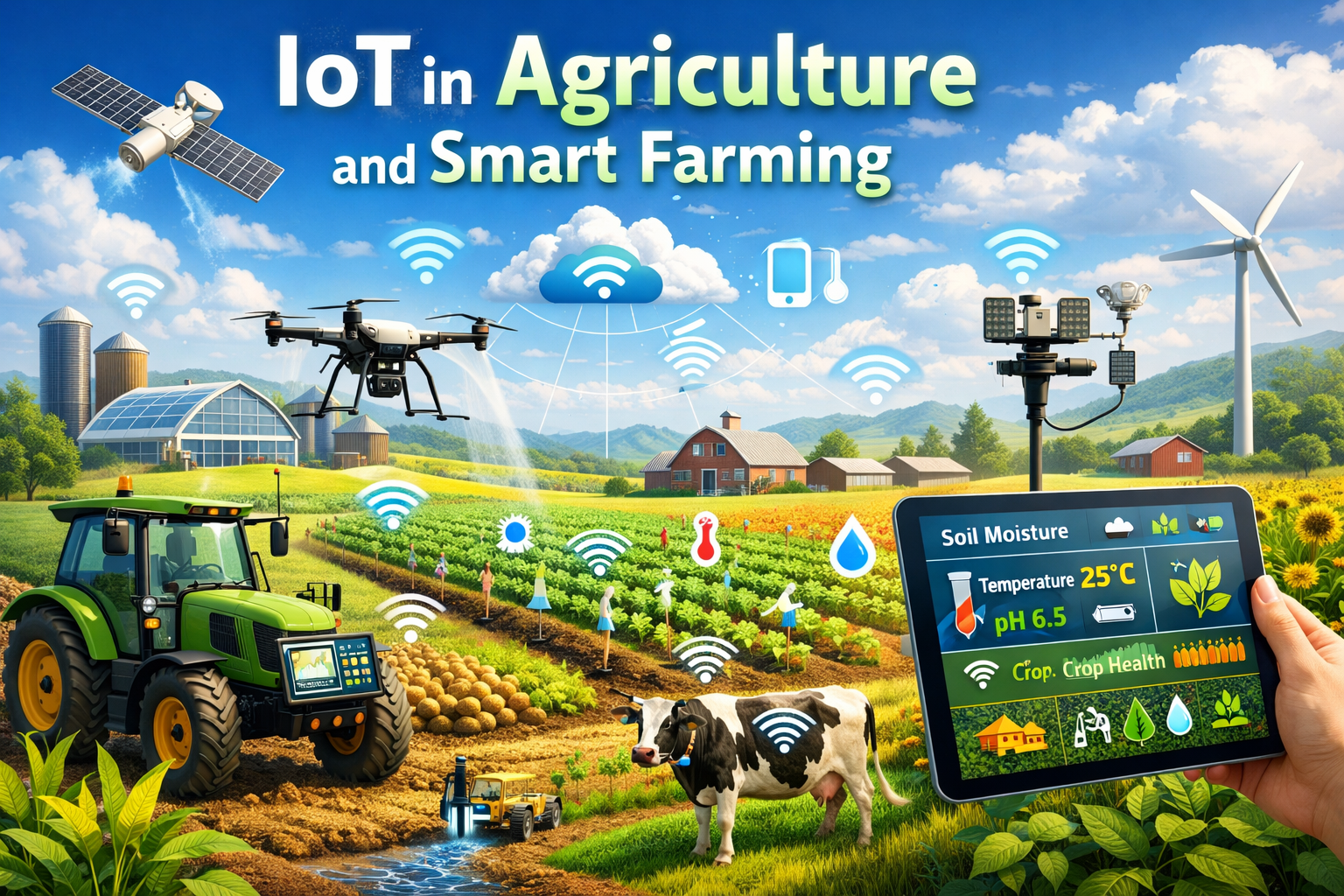 Technology-enhanced agriculture in action