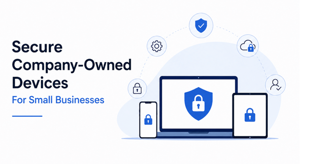 How small businesses can secure company-owned devices