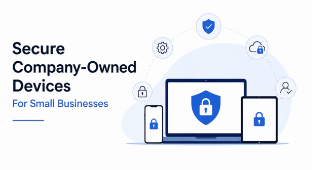 How small businesses can secure company-owned devices
